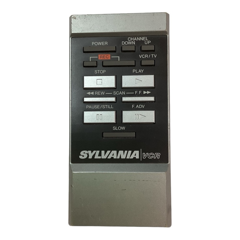 Vintage VSQS0267 Sylvania VCR‎ Remote Control   Tested Working See pics